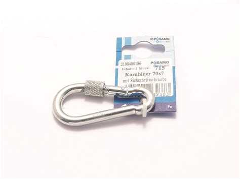 Kablio tipo karabinas su automatiniu užraktu