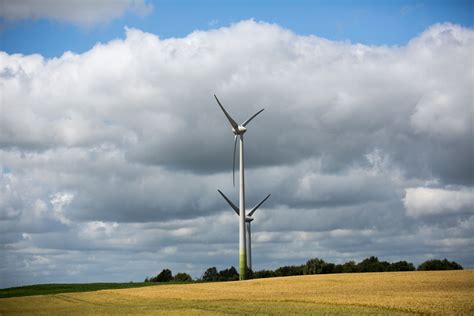 Vėjo turbinų vaizdas
