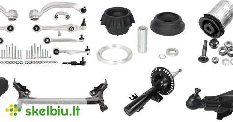 Mikroautobuso pakabos dalys