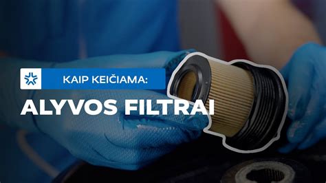 Nuotrauka arba iliustracija, kaip pakeisti alyvos filtrą