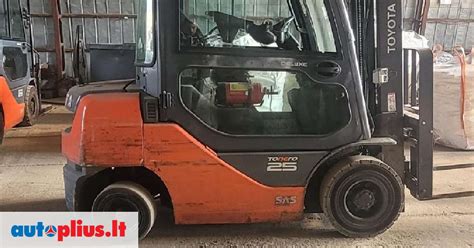 Naudotas elektrinis Toyota krautuvas 7FBEST5M