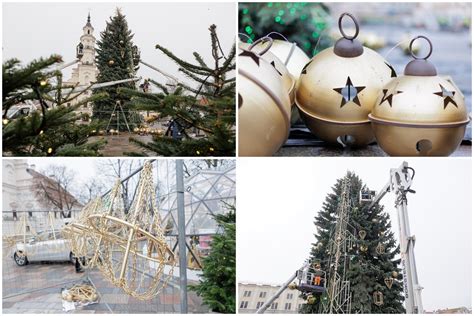 Kauno Kalėdinė eglė Rotušės aikštėje