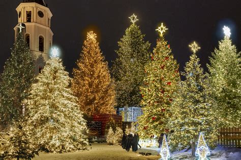 Lietuvos miestų Kalėdinės eglės