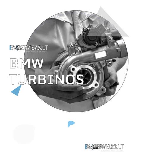 BMW automobilio turbinos remontas autoservise