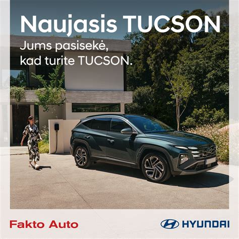 Naujojo Hyundai Tucson interjeras ir eksterjeras