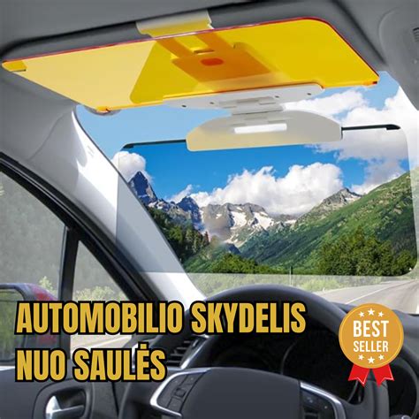 Saulės skydelis automobilyje
