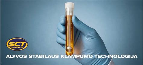 Tepalų klampumo pasirinkimas