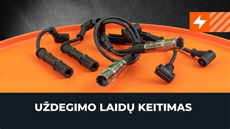 Rankos keičiančios automobilio pakaitinimo žvakių laidus