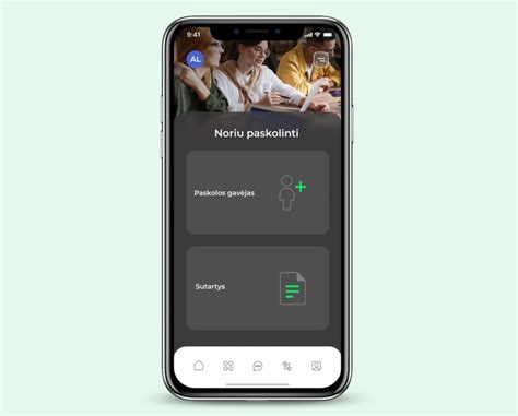 Vairuotojo mobilioji aplikacija su dokumentų skenavimo funkcija