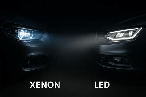 Lyginamoji lentelė: Xenon vs LED lemputės