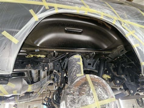 Automobilio dugnas padengtas antikorozine danga