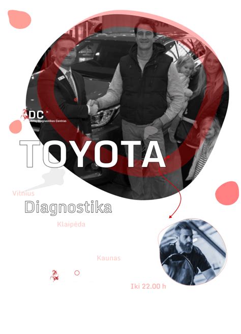 Toyota automobilio diagnostika