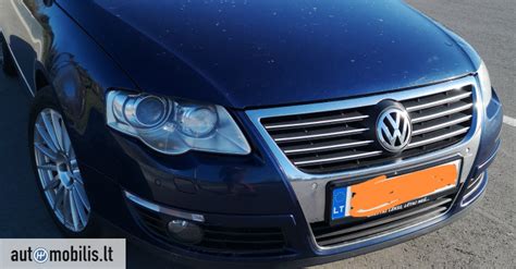 Volkswagen Passat automobilis su R16 lietais ratlankiais