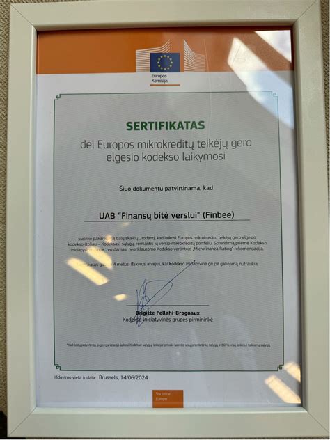 Transporto priemonių atitikties sertifikatas Europos Sąjungoje