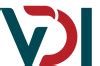VDI logotipas ir užrašas 