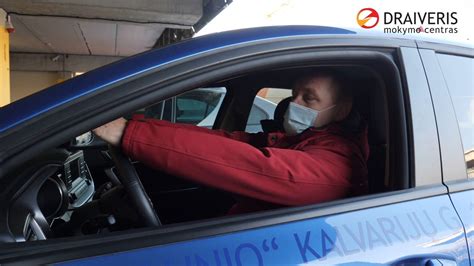 Veiklos sritys vairavimo instruktoriaus darbe