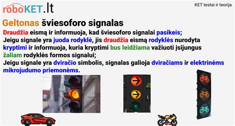 Geltonas šviesoforo signalas sankryžoje