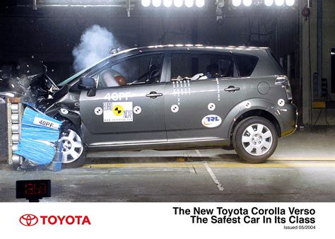 Euro NCAP saugumo reitingas Toyota Verso