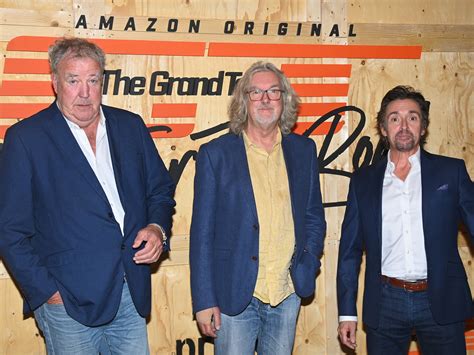 nuotrauka su Jeremy Clarkson, Richard Hammond ir James May iš 
