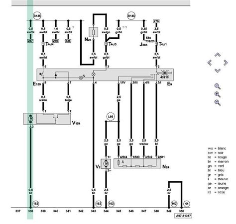 Audi A4 B6 automobilio elektros schema