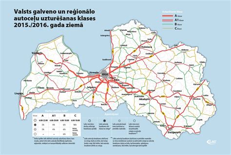 Slovākijas ceļu karte ar vinješu un e-nodevu zonām