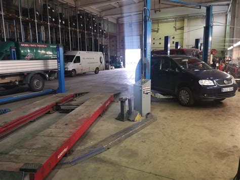Moderni autoserviso įranga