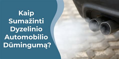 Dyzelinio ir benzininio automobilio išmetamųjų teršalų palyginimas