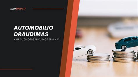 Automobilio draudimo svarba jauniems vairuotojams