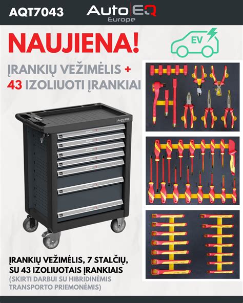 įrankių vežimėlis autoservise