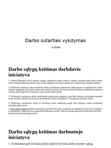 Simbolinis vaizdas, iliustruojantis darbo sutarties svarbą