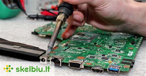 Nešiojamojo kompiuterio baterijos keitimas