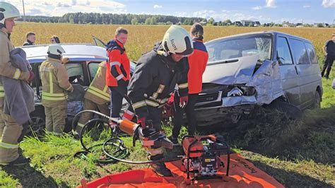 Automobilių avarijos vieta Šilutės rajone