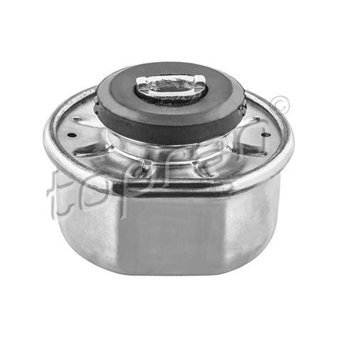 Sugedusi variklio pagalvė su įtrūkimais