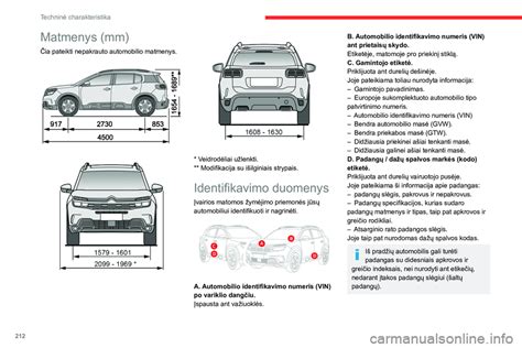 Matmenys automobilio valytuvų
