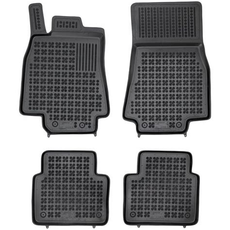 Schema, kaip guminiai kilimėliai apsaugo automobilio saloną