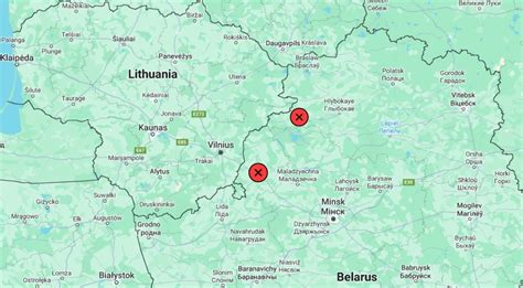 Lietuvos ir Baltarusijos sienos schema