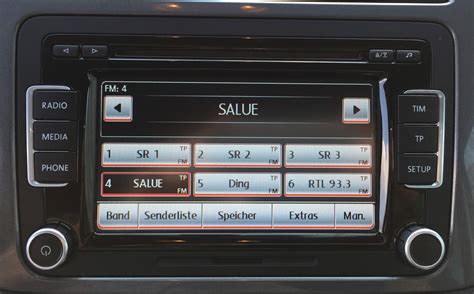 Volkswagen RCD 510 magnetolos modelis