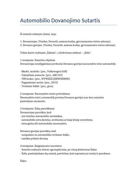 Pavyzdys sugadinto konfiskuoto automobilio