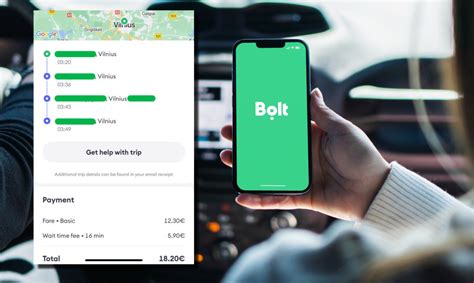 Vairuotojai Bolt programėlėje