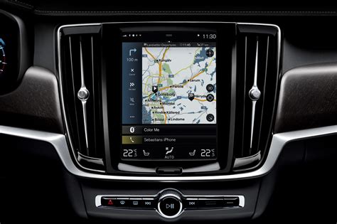 Volvo XC60 Sensus sistemos meniu