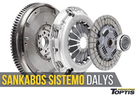 Sankabos sistemos schematinis pavaizdavimas