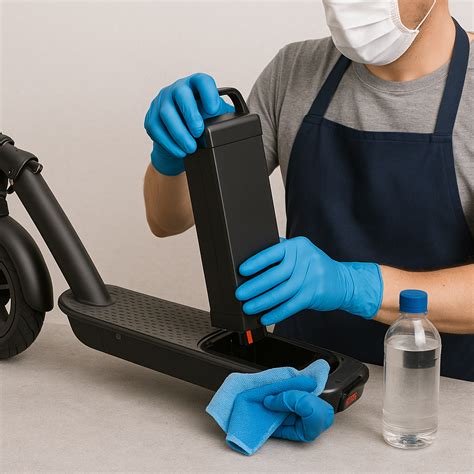 Vaizdinis paaiškinimas, kaip tinkamai laikyti elektrinio paspirtuko vairą