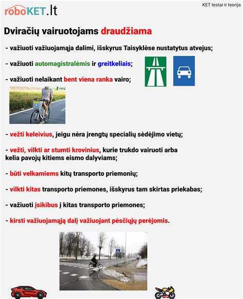 Reikalavimai vairuotojams