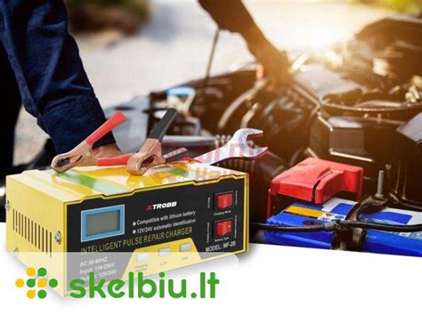 Automobilių akumuliatorių pakuotės