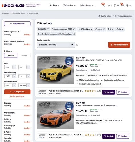 Vokietijos automobilių pardavimo portalas Mobile.de