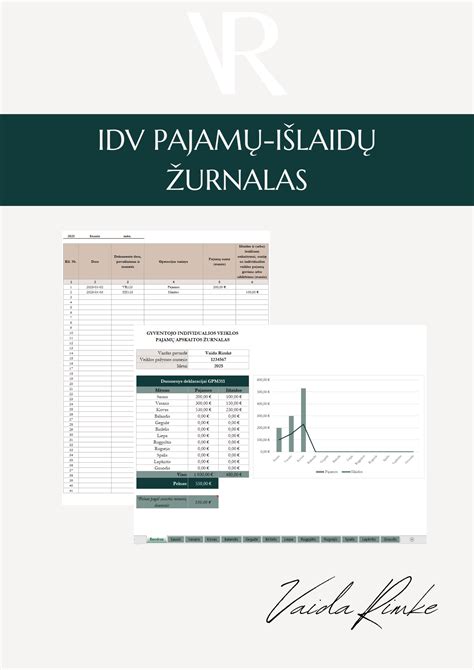 Skaičiuoklės su pajamų natūra pavyzdžiu