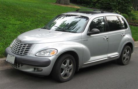 Chrysler PT Cruiser techninių duomenų lentelė