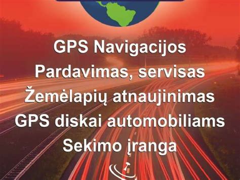 GPS prietaisų remontas ir atnaujinimas