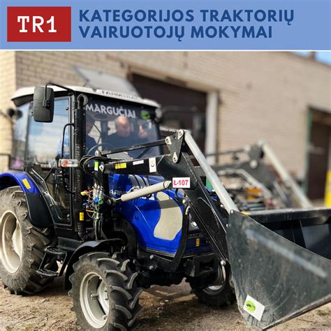 Traktoriaus vairavimo mokymai