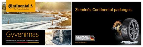 Continental padangų testavimas